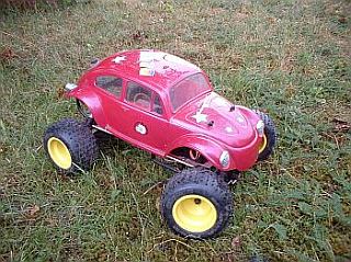 Kyosho K�fer M1:10 mit 2,5ccm Motor und Getriebe mit R�ckw�rtsgang