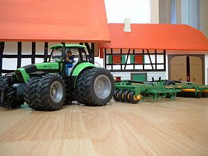 Deutz Agrotron 265 mit Amazone Centaur BBG 6001